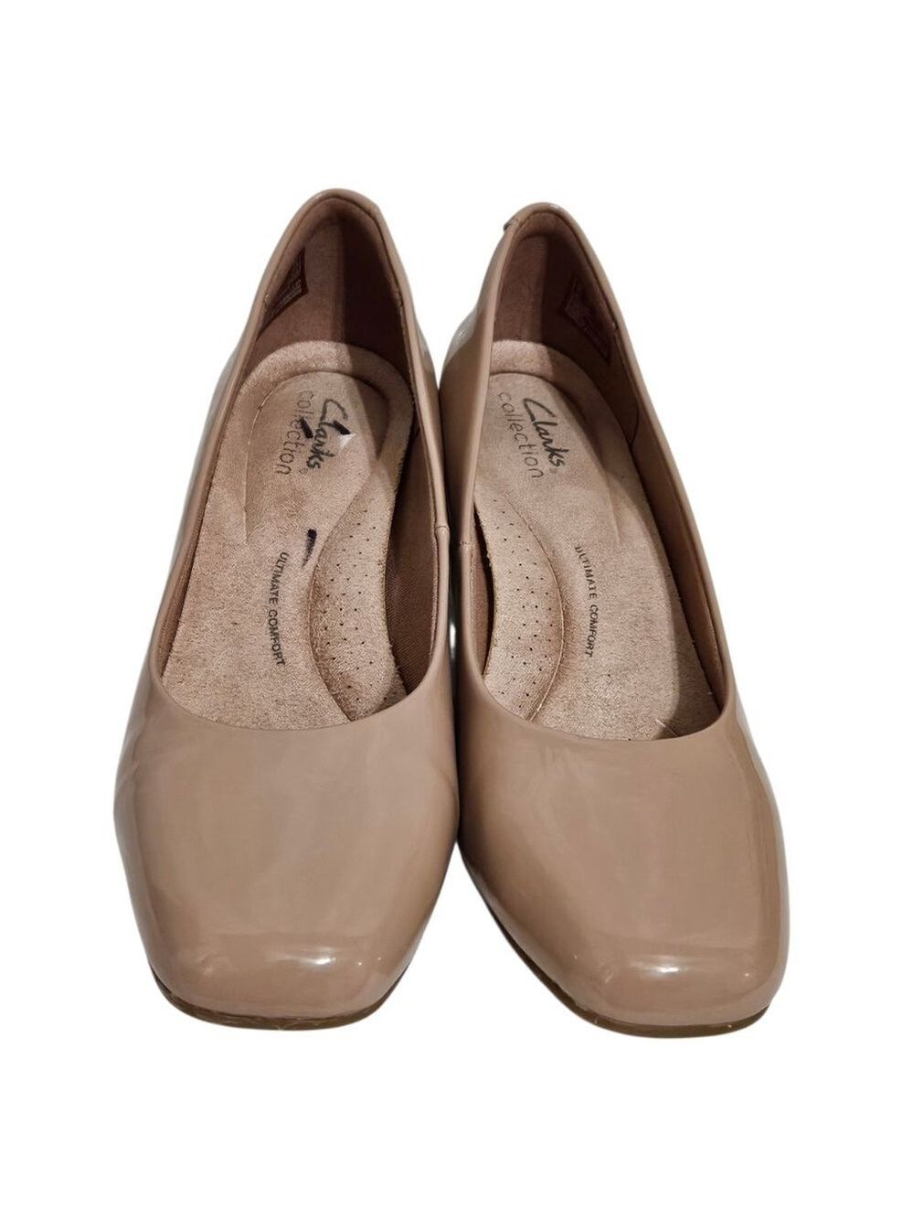 CLARK'S COLLECTION Women's Warm Beige Pump Shoes Sz 6 M - Picture 2 of 6
